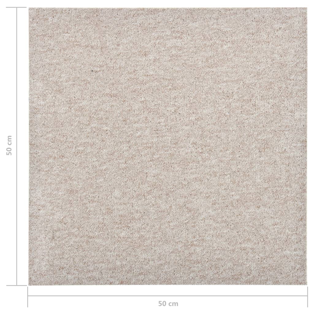 Tekstiililaatta 20 kpl 5 m² 50x50 cm vaalea beige - Harrastajankoti.fi