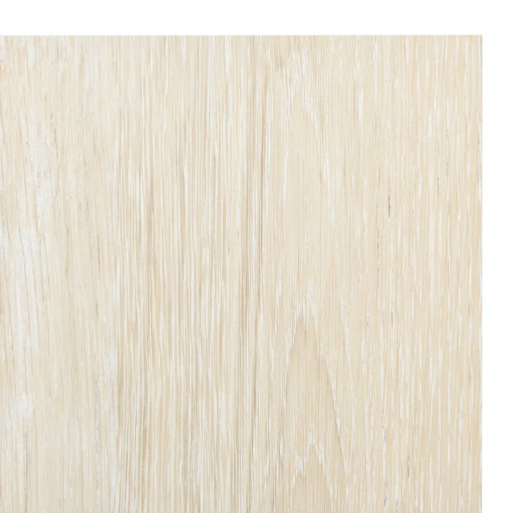 Itsekiinnittyvä lattialankku 55 kpl PVC 5,11 m² beige - Harrastajankoti.fi