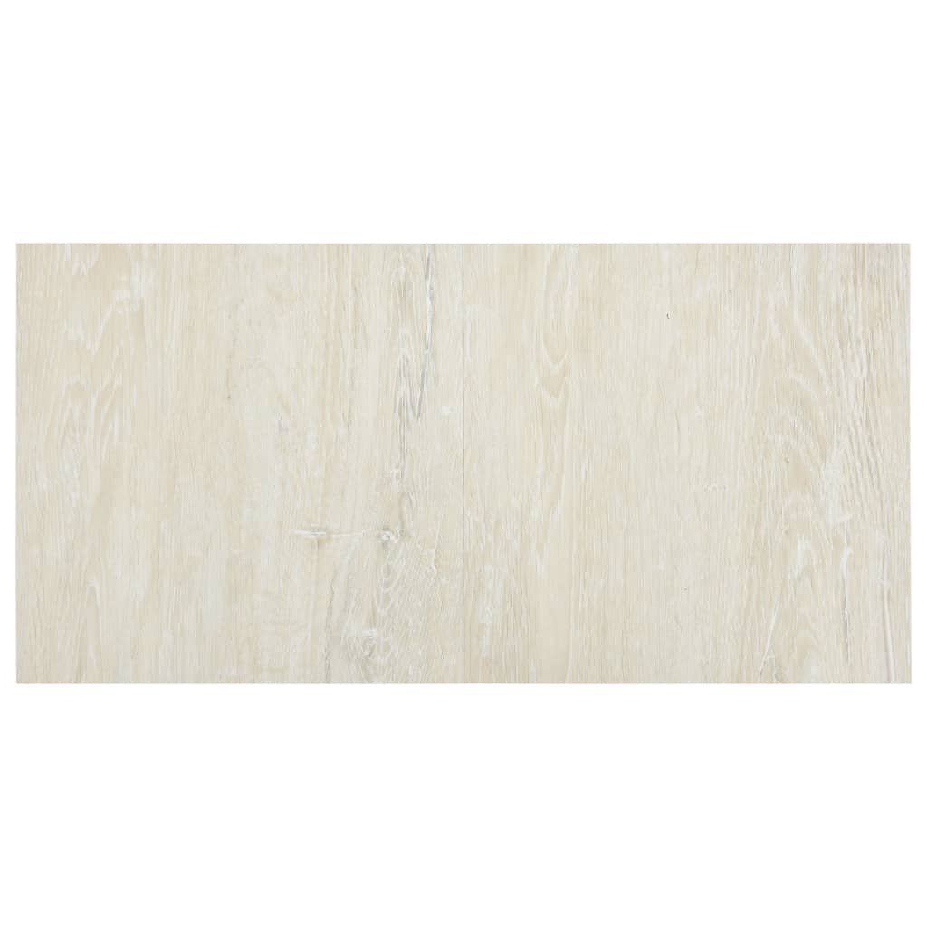 Itsekiinnittyvä lattialankku 55 kpl PVC 5,11 m² kerma - Harrastajankoti.fi