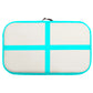 Täytettävä voimistelumatto pumpulla 60x100x15 cm PVC vihreä - Harrastajankoti.fi