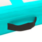Täytettävä voimistelumatto pumpulla 60x100x15 cm PVC vihreä - Harrastajankoti.fi