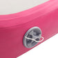 Täytettävä voimistelumatto pumpulla 200x200x15 cm PVC pinkki - Harrastajankoti.fi