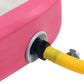 Täytettävä voimistelumatto pumpulla 200x200x15 cm PVC pinkki - Harrastajankoti.fi