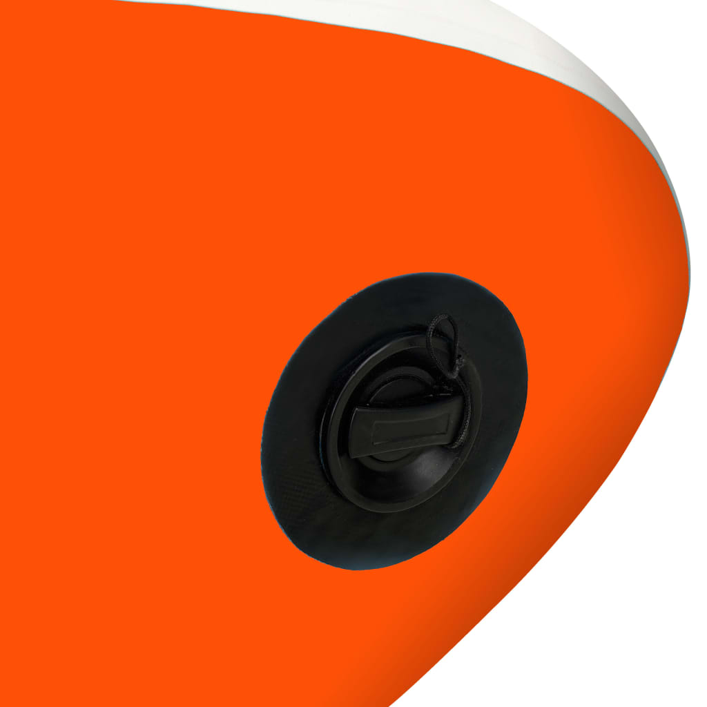 Täytettävä SUP-lautasarja 366x76x15 cm oranssi - Harrastajankoti.fi