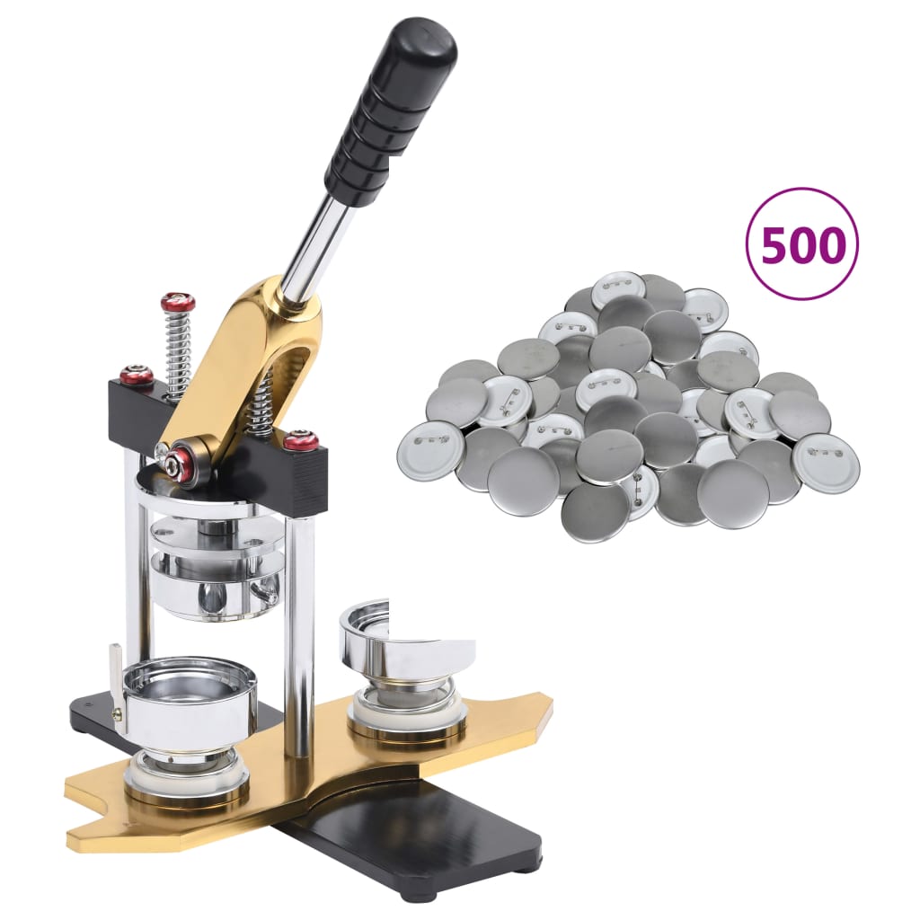 Rintanappilaite 500 kpl pinssien osia 37 mm kääntyvä lävistin - Harrastajankoti.fi