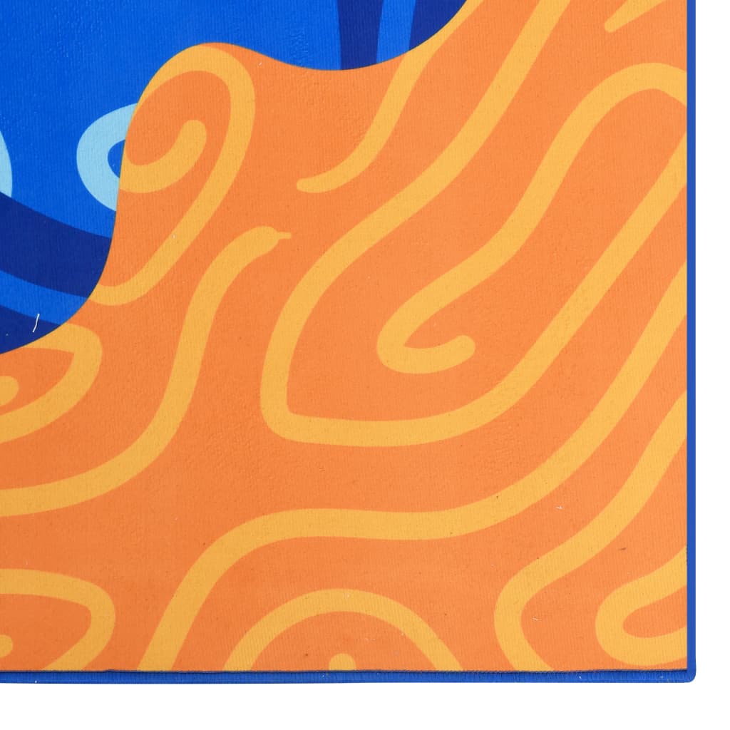 Painatettu matto monivärinen 120x160 cm kangas - Harrastajankoti.fi