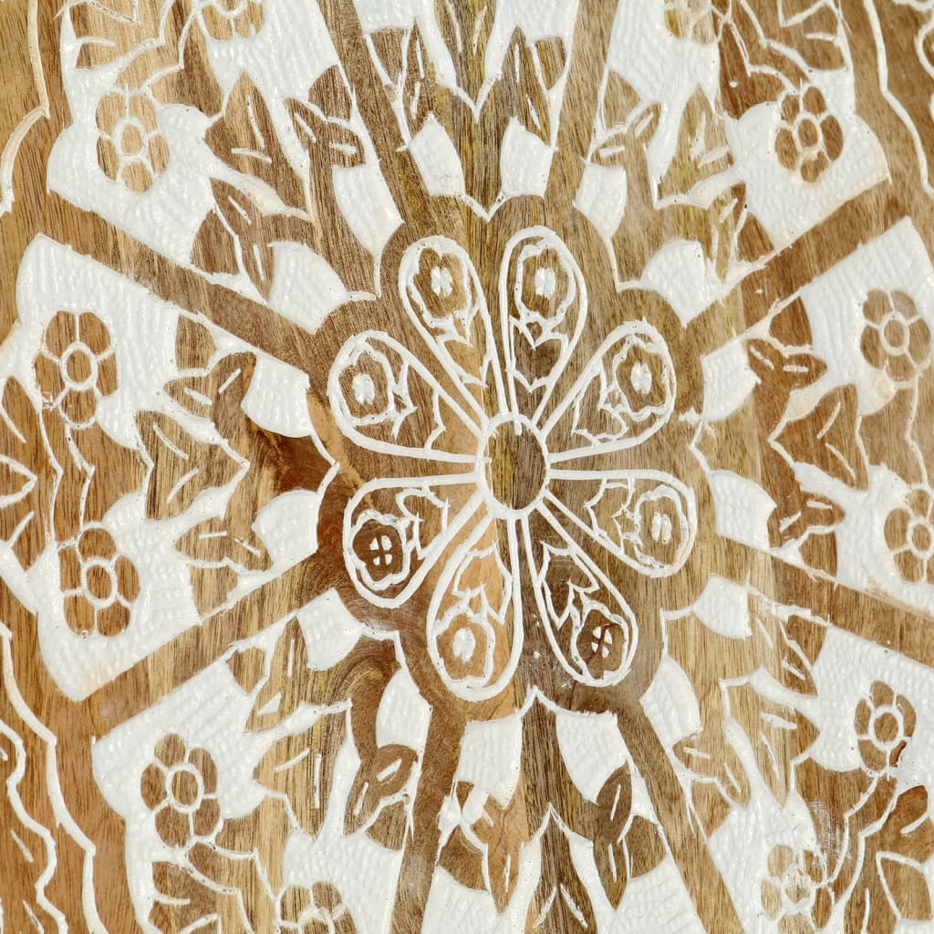 Käsinveistetty seinäpaneeli 2 kpl täysi mangopuu 60x60x2,5 cm - Harrastajankoti.fi