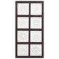 Käsin veistetty seinäpaneeli MDF 40x80x1,5 cm ruskea/valkoinen - Harrastajankoti.fi