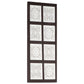 Käsin veistetty seinäpaneeli MDF 40x80x1,5 cm ruskea/valkoinen - Harrastajankoti.fi