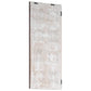Käsin veistetty seinäpaneeli MDF 40x80x1,5 cm ruskea/valkoinen - Harrastajankoti.fi