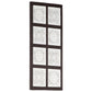 Käsin veistetty seinäpaneeli MDF 40x80x1,5 cm ruskea/valkoinen - Harrastajankoti.fi