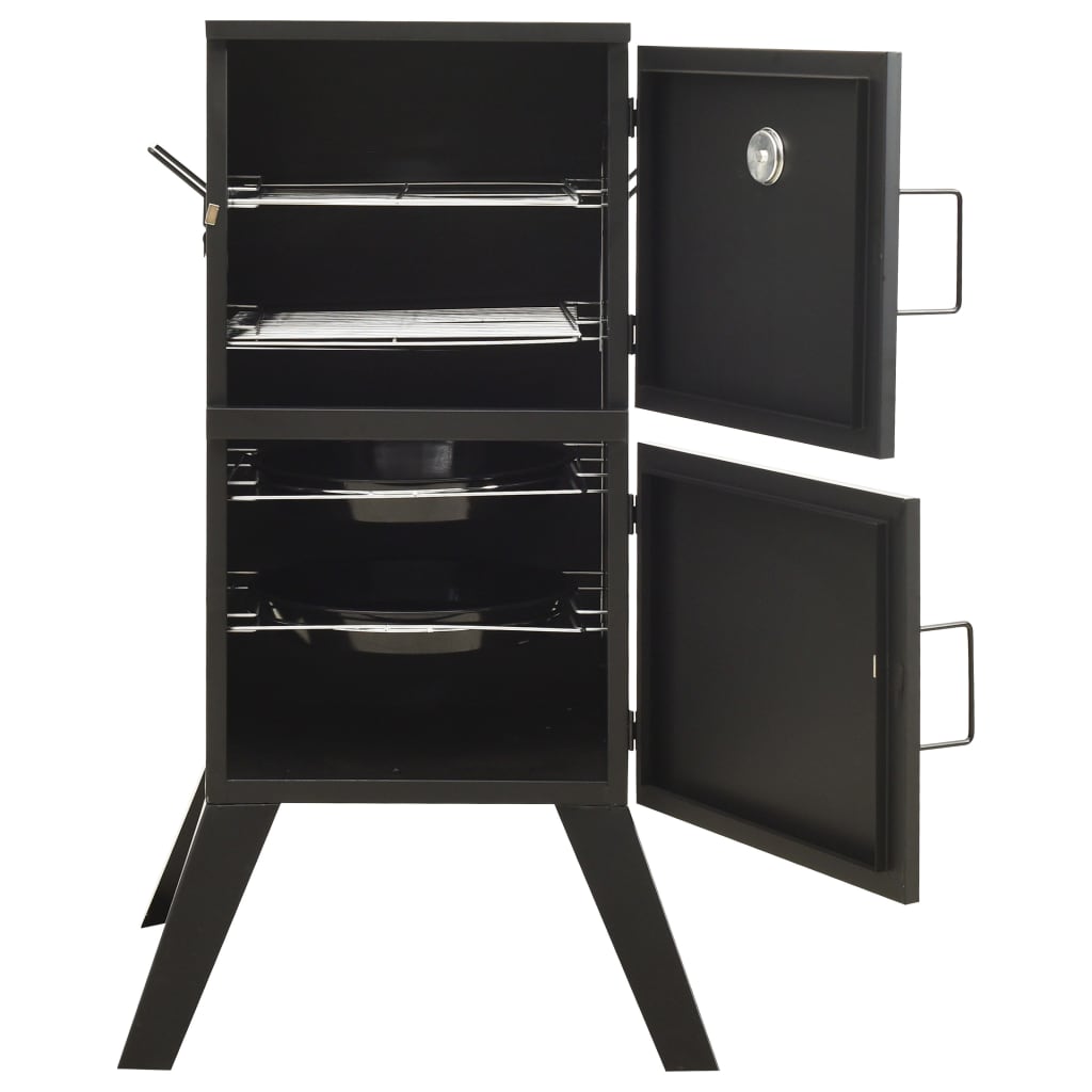 Savustusuuni 55x47,5x100,5 cm teräs - Harrastajankoti.fi