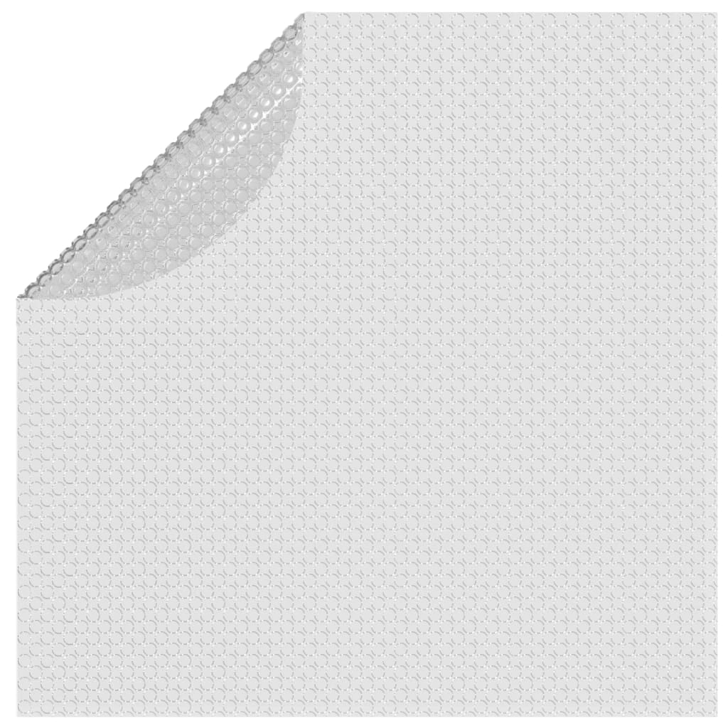 Kelluva uima-altaan PE-aurinkoenergiakalvo 527 cm harmaa - Harrastajankoti.fi