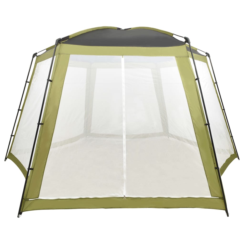 Uima-altaan teltta 590x520x250 cm kangas vihreä - Harrastajankoti.fi