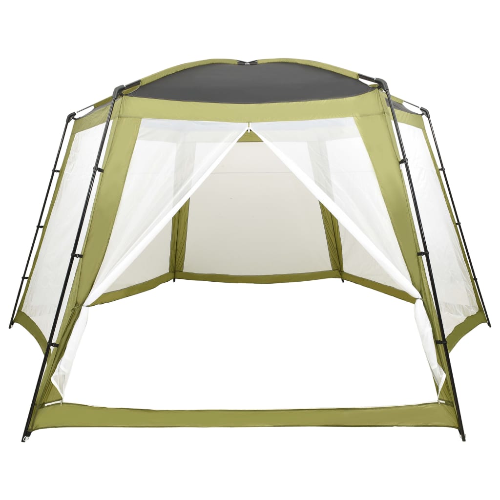 Uima-altaan teltta 590x520x250 cm kangas vihreä - Harrastajankoti.fi
