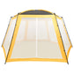 Uima-altaan teltta 590x520x250 cm kangas keltainen - Harrastajankoti.fi
