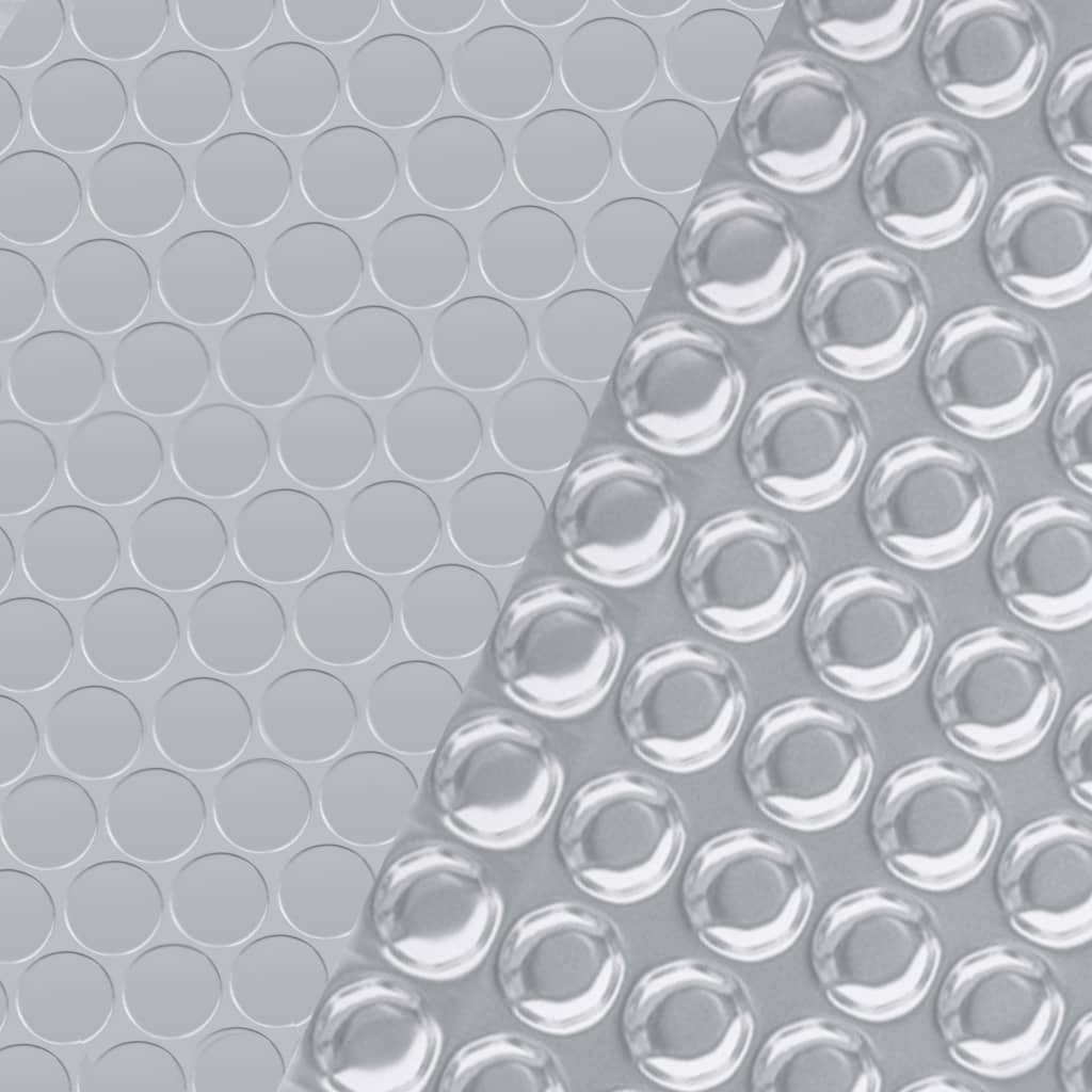 Uima-altaan suoja hopea 732x366 cm PE - Harrastajankoti.fi