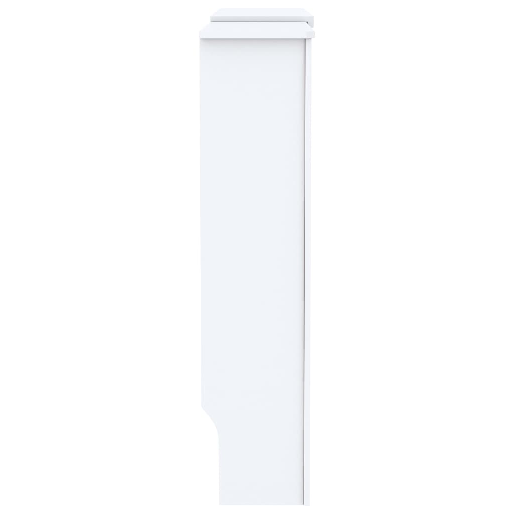 MDF lämpöpatterin suoja valkoinen 205 cm - Harrastajankoti.fi