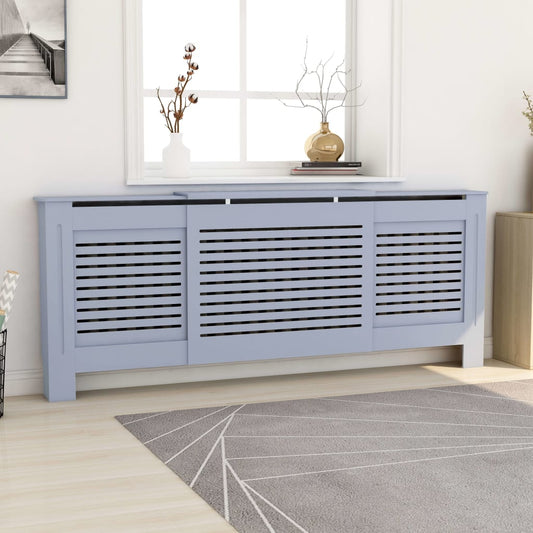 MDF lämpöpatterin suoja harmaa 205 cm - Harrastajankoti.fi