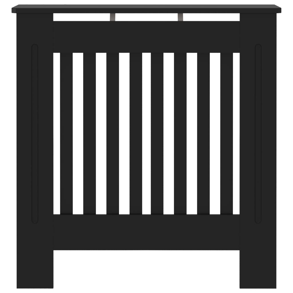 MDF lämpöpatterin suoja musta 78 cm - Harrastajankoti.fi