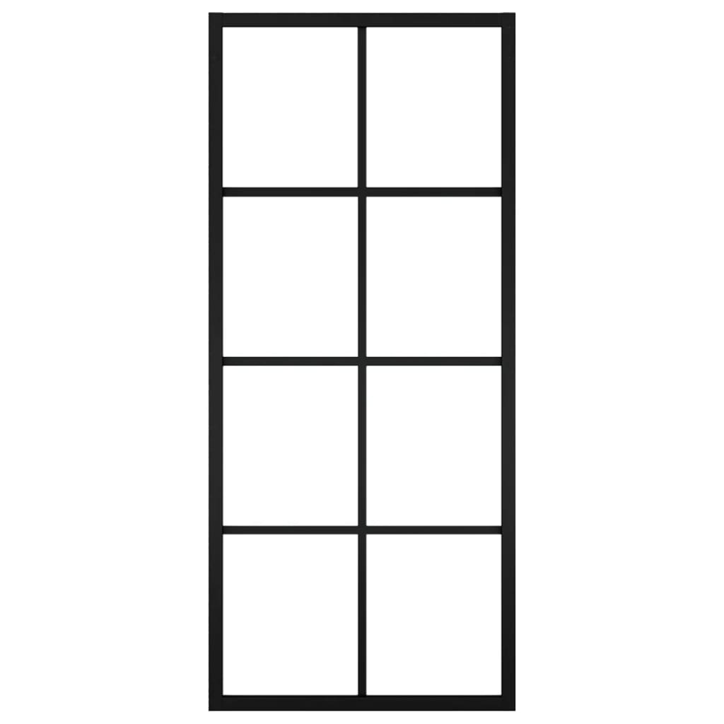 Liukuovi alumiini ja ESG-lasi asennustarvikkeilla 76x205 cm - Harrastajankoti.fi