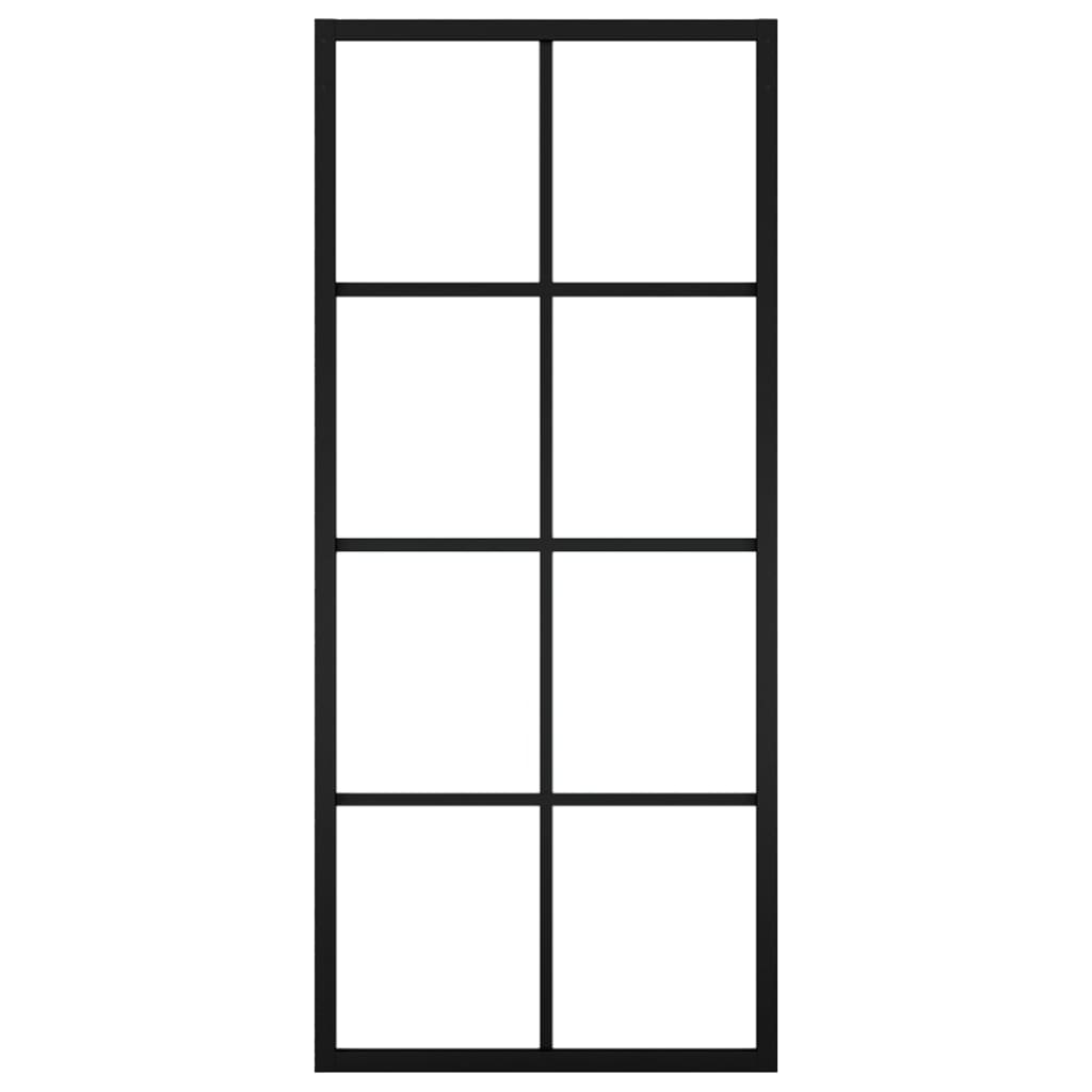 Liukuovi alumiini ja ESG-lasi asennustarvikkeilla 76x205 cm - Harrastajankoti.fi