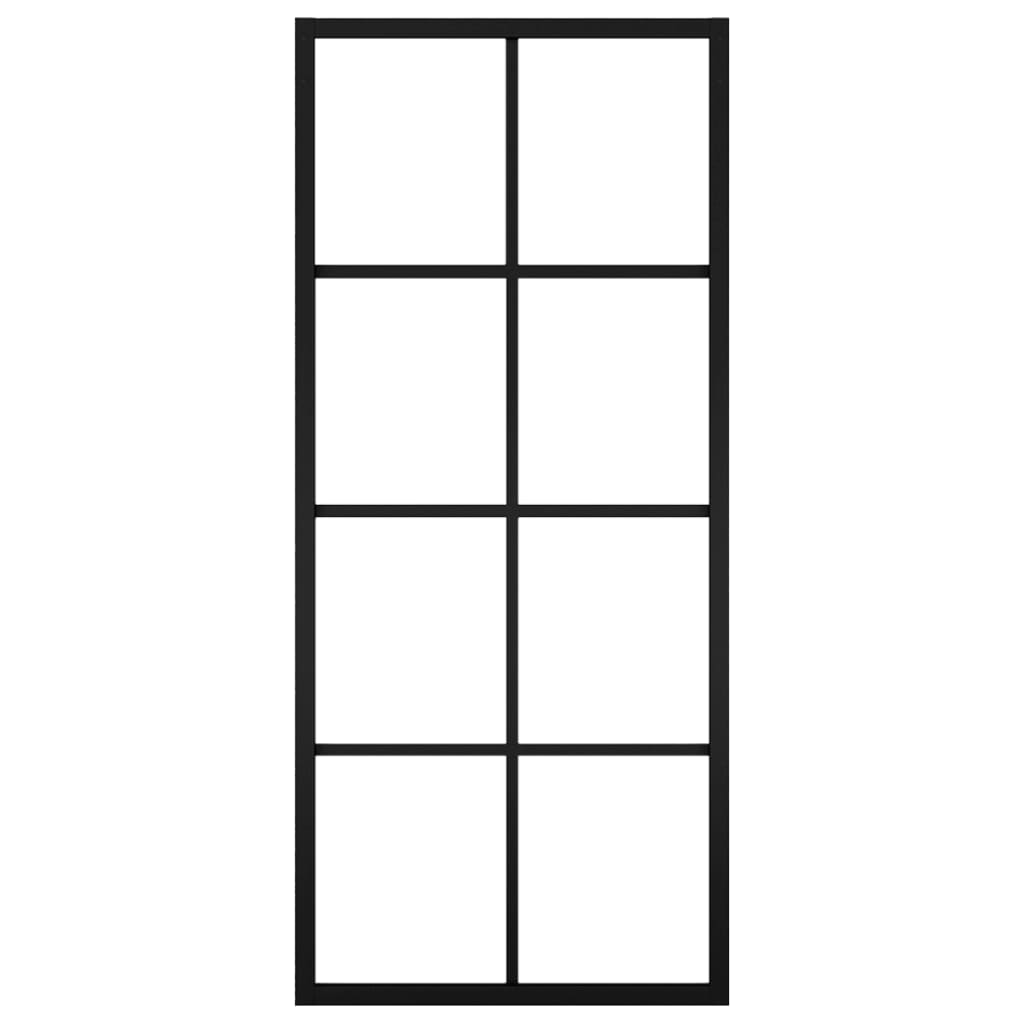 Liukuovi alumiini ja ESG-lasi asennustarvikkeilla 76x205 cm - Harrastajankoti.fi