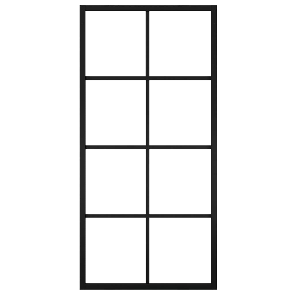 Liukuovi alumiini ja ESG-lasi asennustarvikkeilla 90x205 cm - Harrastajankoti.fi