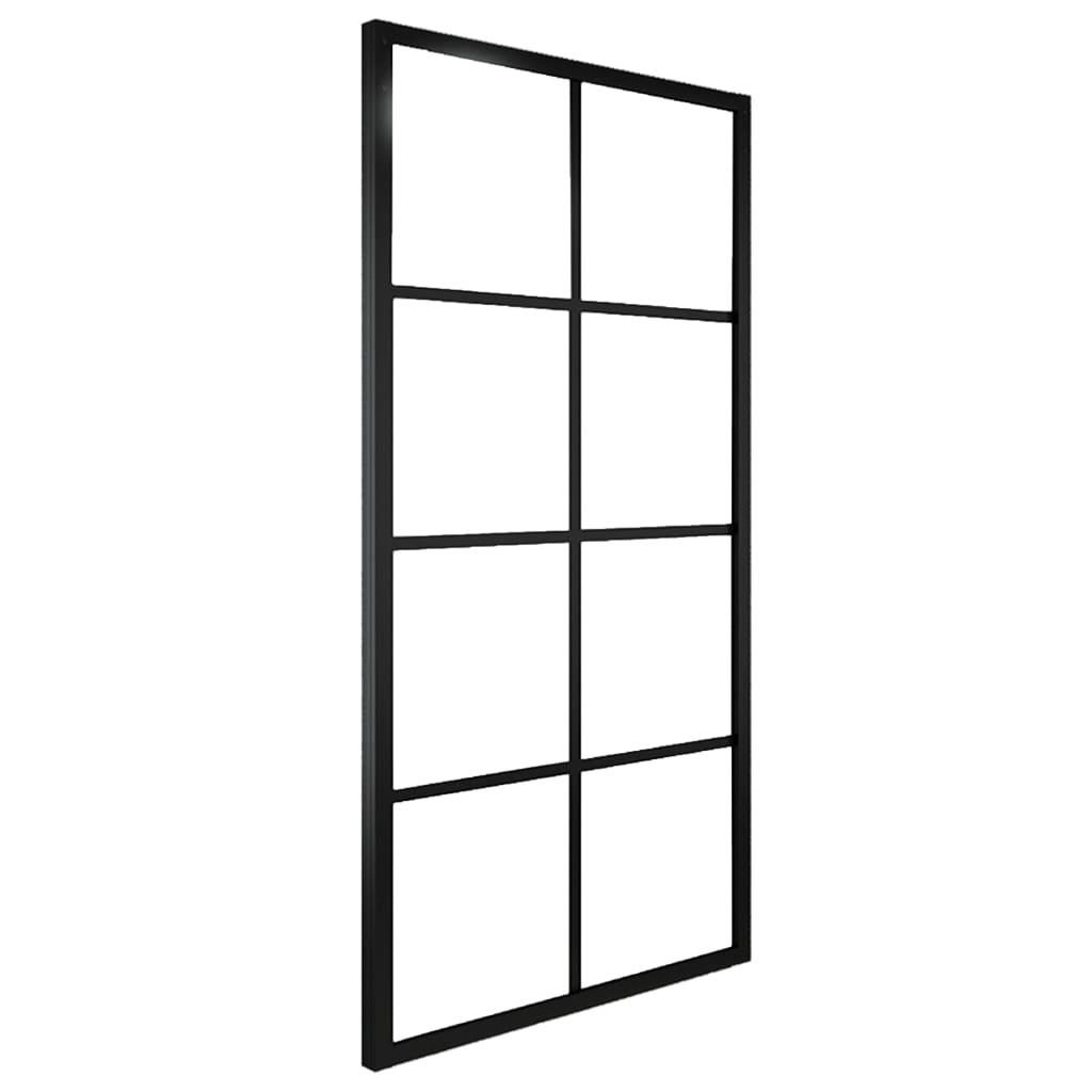 Liukuovi alumiini ja ESG-lasi asennustarvikkeilla 90x205 cm - Harrastajankoti.fi