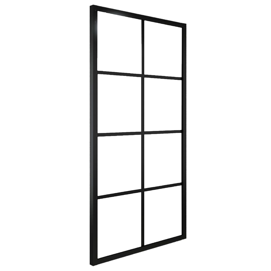 Liukuovi alumiini ja ESG-lasi asennustarvikkeilla 90x205 cm - Harrastajankoti.fi