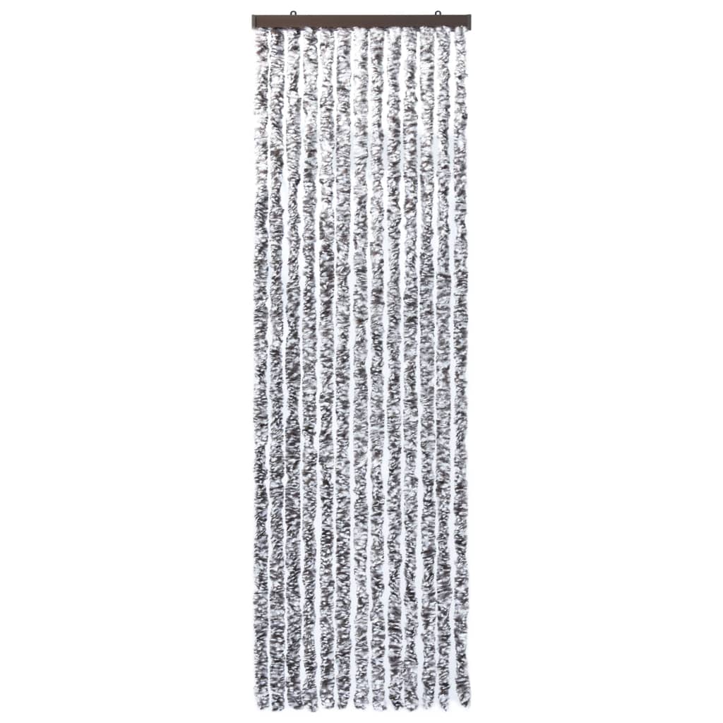 Hyönteisverho ruskea ja beige 120x220 cm Chenille - Harrastajankoti.fi