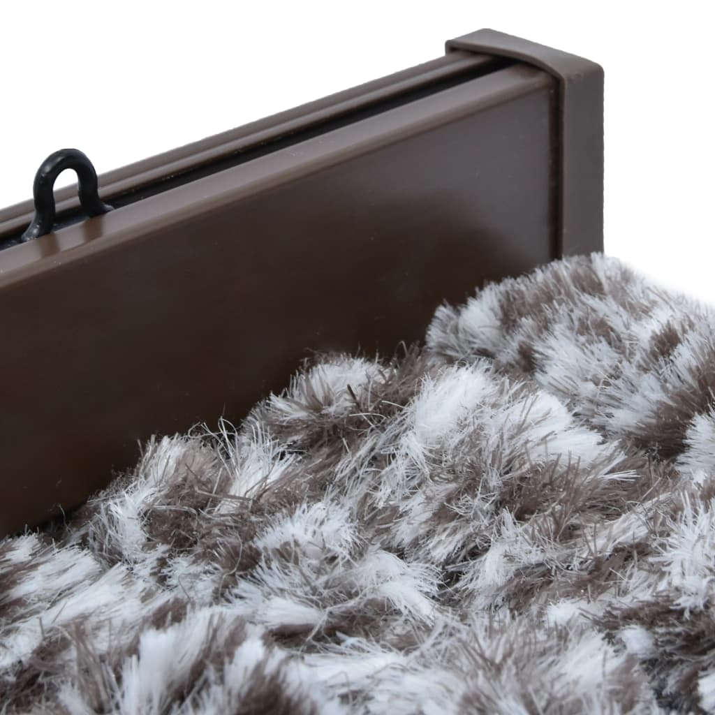 Hyönteisverho ruskea ja beige 120x220 cm Chenille - Harrastajankoti.fi