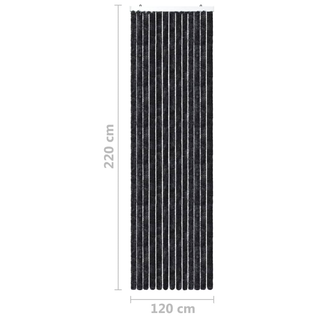 Hyönteisverho antrasiitti 120x220 cm Chenille - Harrastajankoti.fi