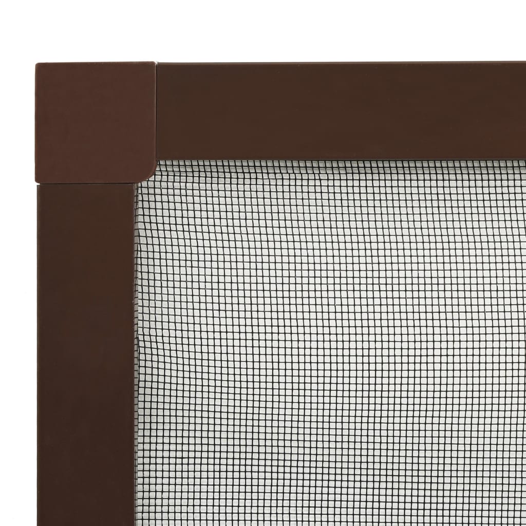 Hyönteisverkko ikkunaan ruskea 110x130 cm - Harrastajankoti.fi
