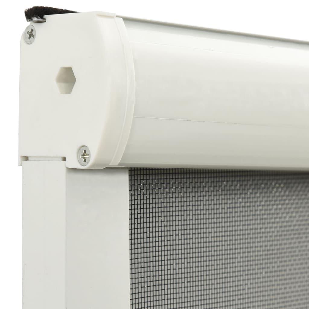 Alas rullattava hyönteisverkko ikkunaan valkoinen 70x150 cm - Harrastajankoti.fi