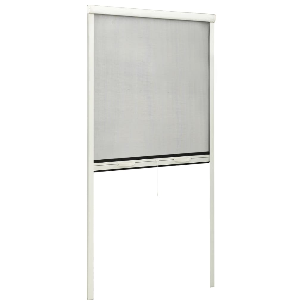 Alas rullattava hyönteisverkko ikkunaan valkoinen 90x170 cm - Harrastajankoti.fi
