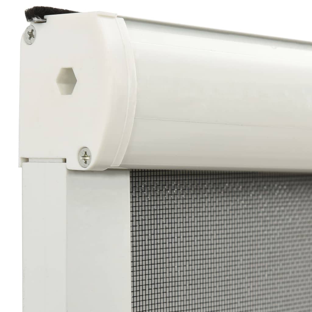 Alas rullattava hyönteisverkko ikkunaan valkoinen 110x170 cm - Harrastajankoti.fi