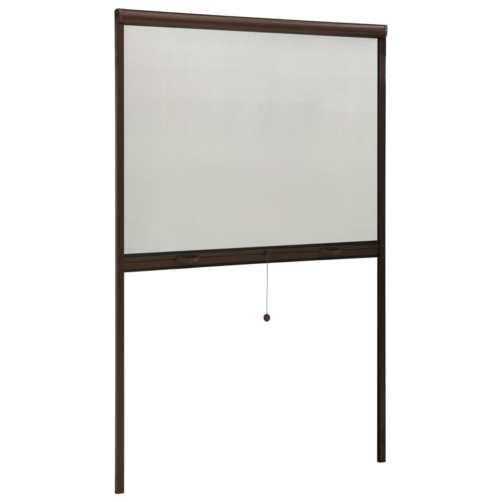 Alas rullattava hyönteisverkko ikkunaan ruskea 110x170 cm - Harrastajankoti.fi