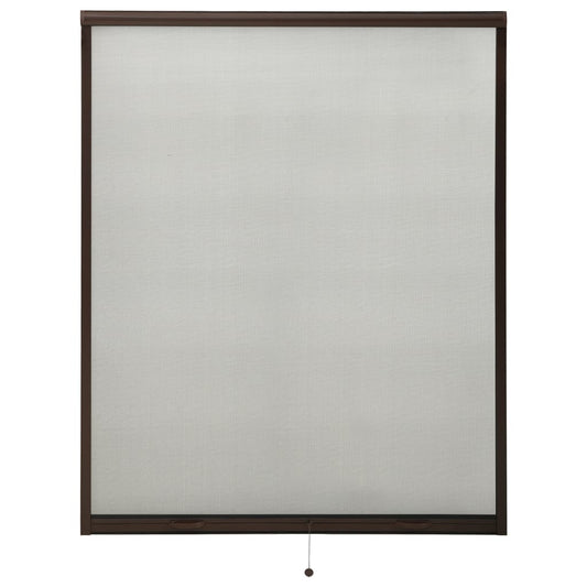 Alas rullattava hyönteisverkko ikkunaan ruskea 150x170 cm - Harrastajankoti.fi