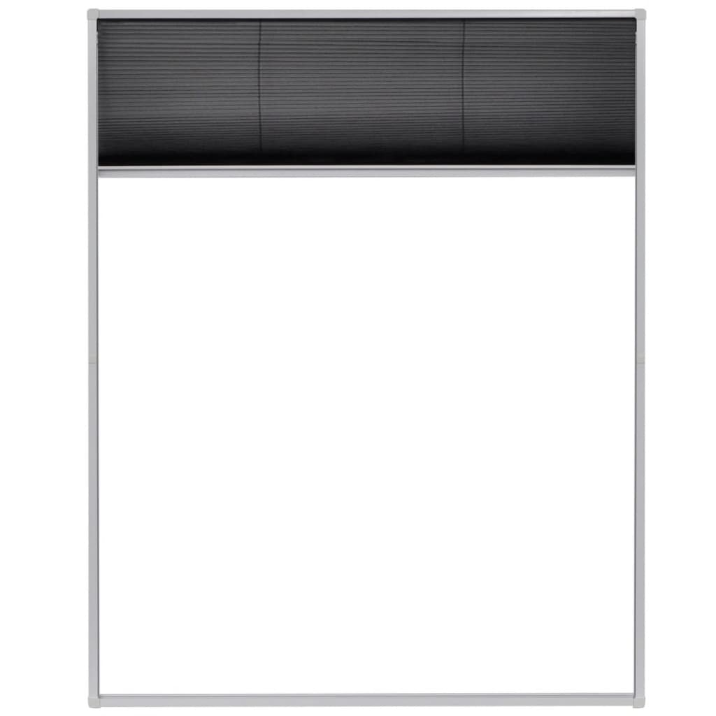 Laskostettu hyönteisverkko ikkunaan 100x160 cm alumiini - Harrastajankoti.fi