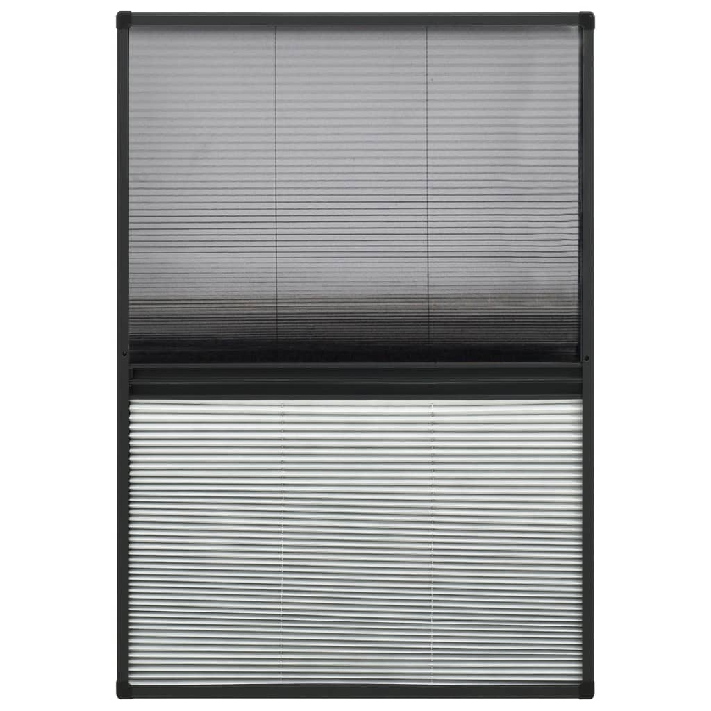Laskostettu hyönteisverkko ikkunaan 110x160 cm alumiini - Harrastajankoti.fi