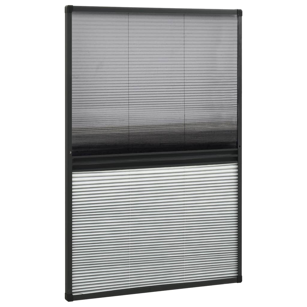 Laskostettu hyönteisverkko ikkunaan 110x160 cm alumiini - Harrastajankoti.fi