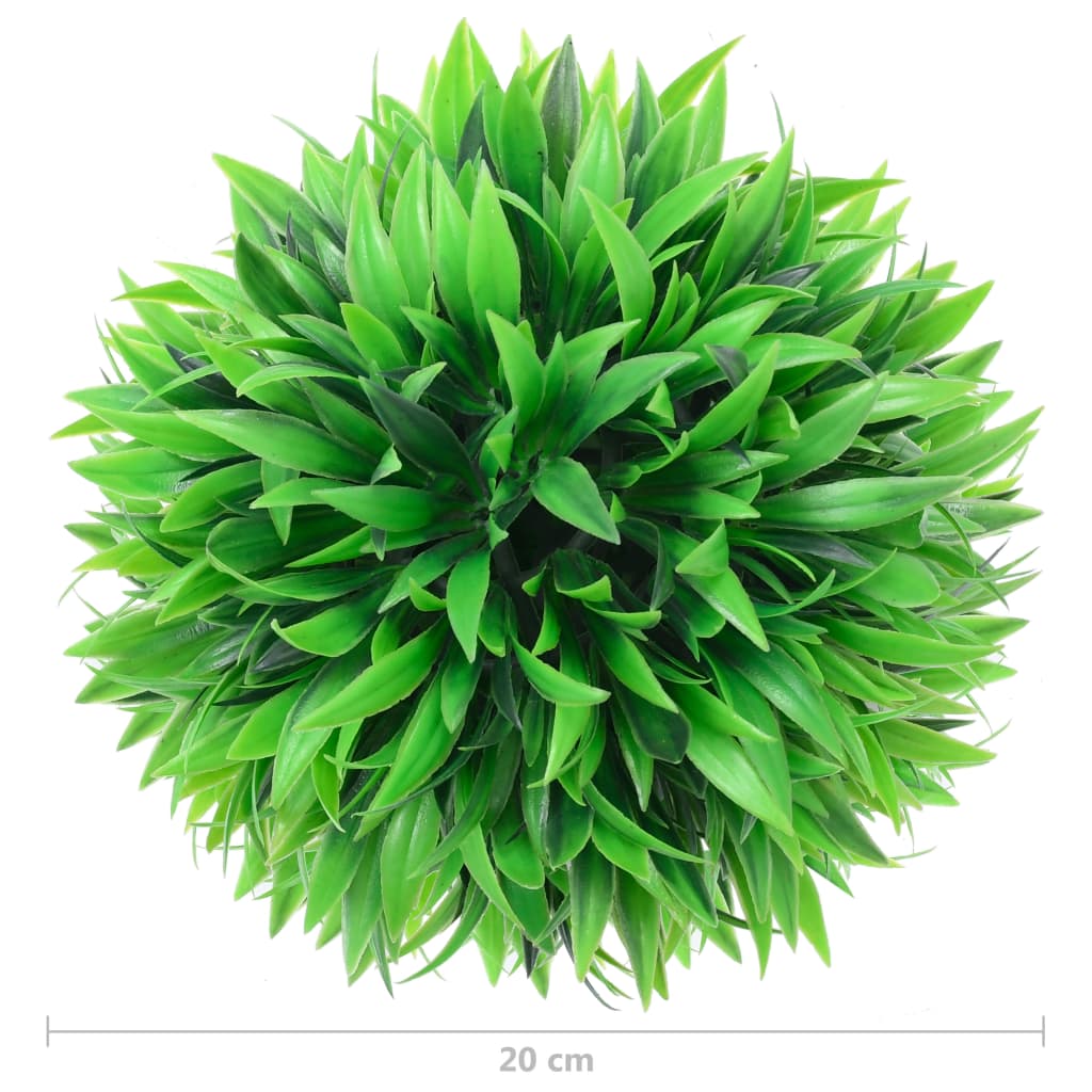 Tekokasvi puksipuupallot 2 kpl 20 cm - Harrastajankoti.fi