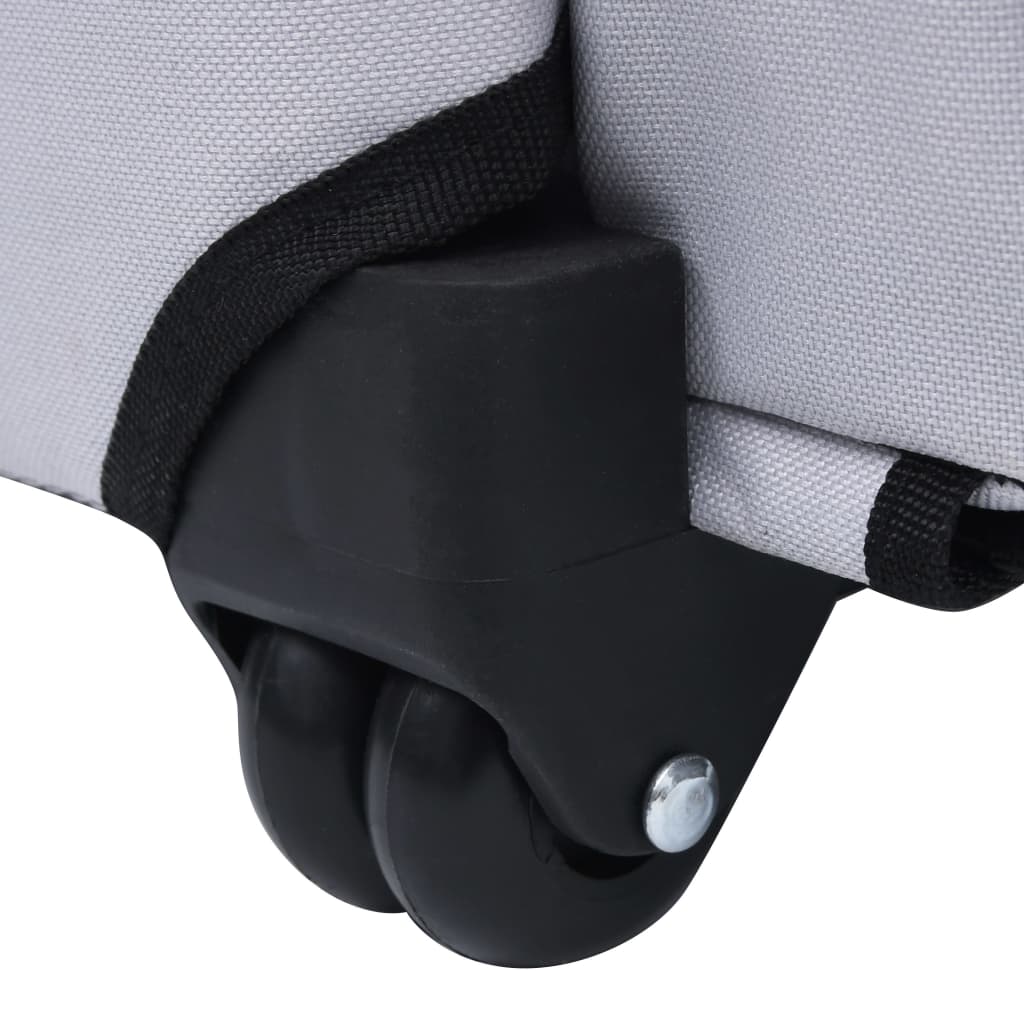 Taitettava monikäyttöinen lemmikkikärry harmaa - Harrastajankoti.fi