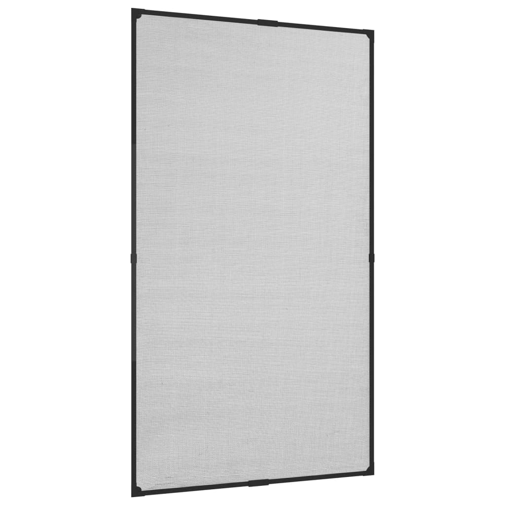 Magneettinen ikkunan hyönteisverkko antras. 80x140 cm lasikuitu - Harrastajankoti.fi