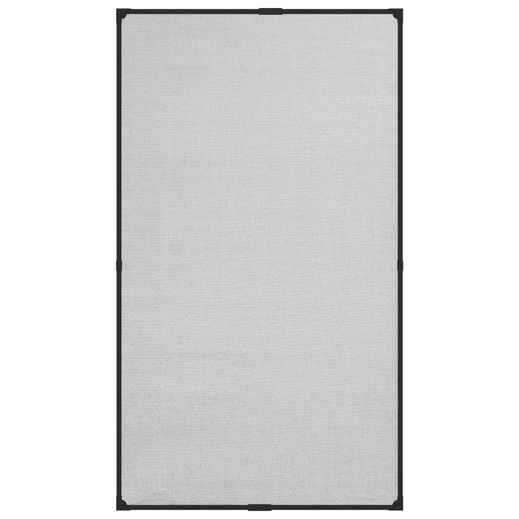 Magneettinen ikkunan hyönteisverkko antras. 80x140 cm lasikuitu - Harrastajankoti.fi