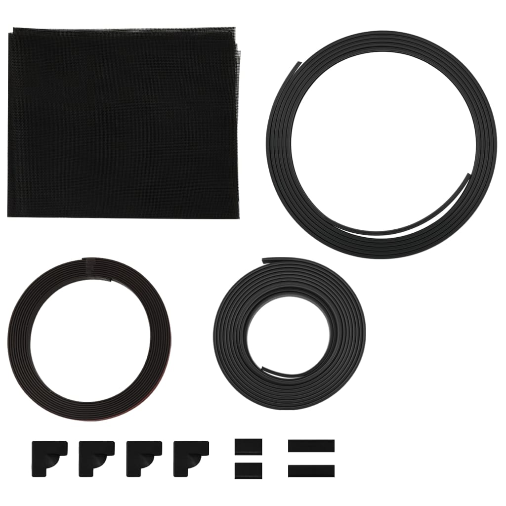 Magneettinen ikkunan hyönteisverkko antras. 80x140 cm lasikuitu - Harrastajankoti.fi