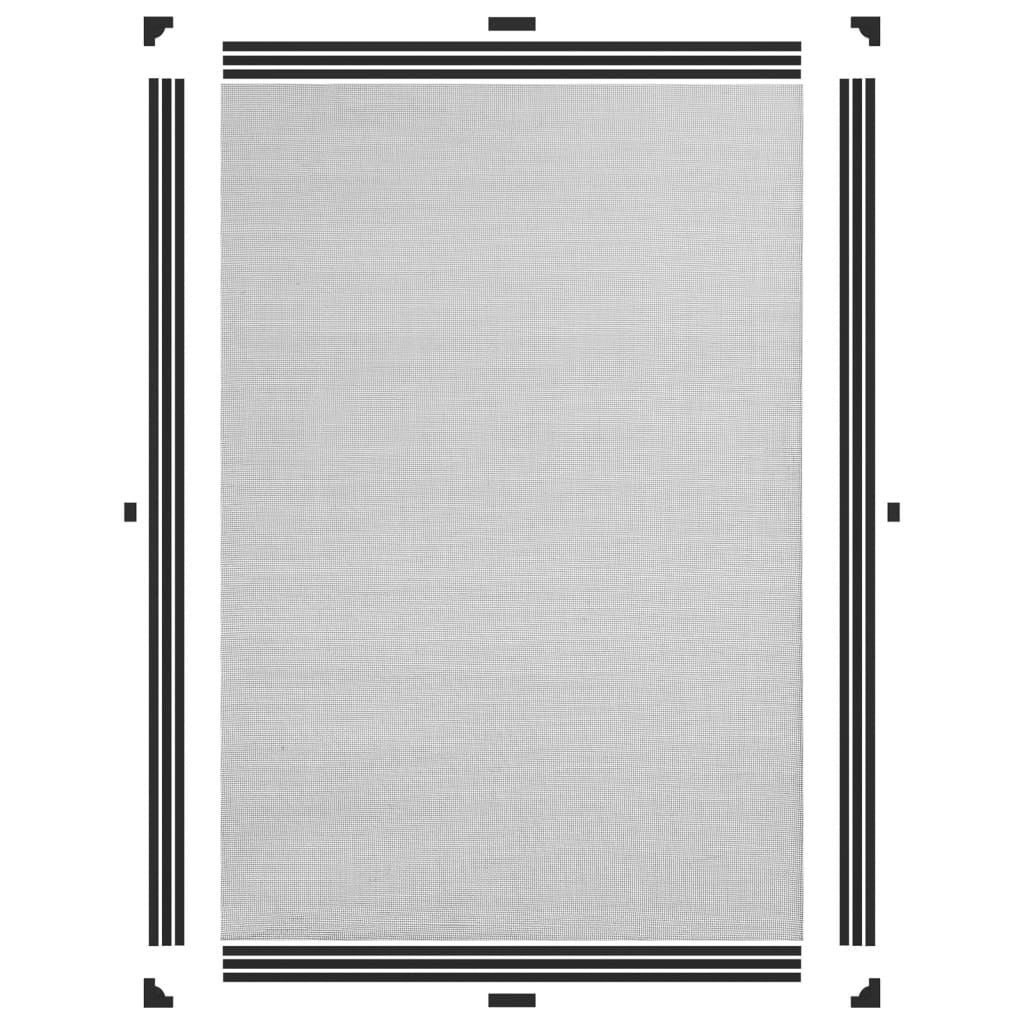 Magneettinen hyönteisverkko ikkunaan antras. 80x120cm lasikuitu - Harrastajankoti.fi