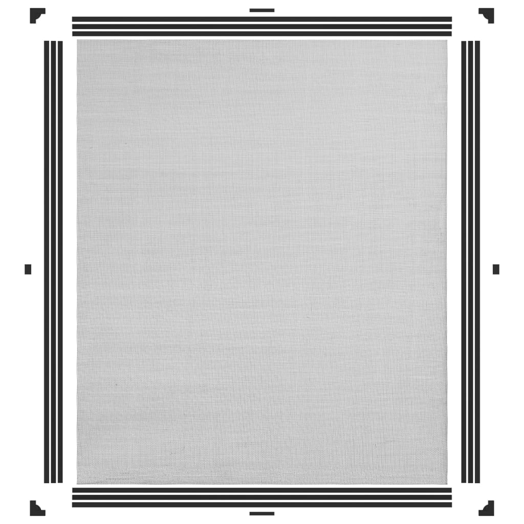 Magneettinen hyönteisverkko ikkunaan antras 100x120cm lasikuitu - Harrastajankoti.fi