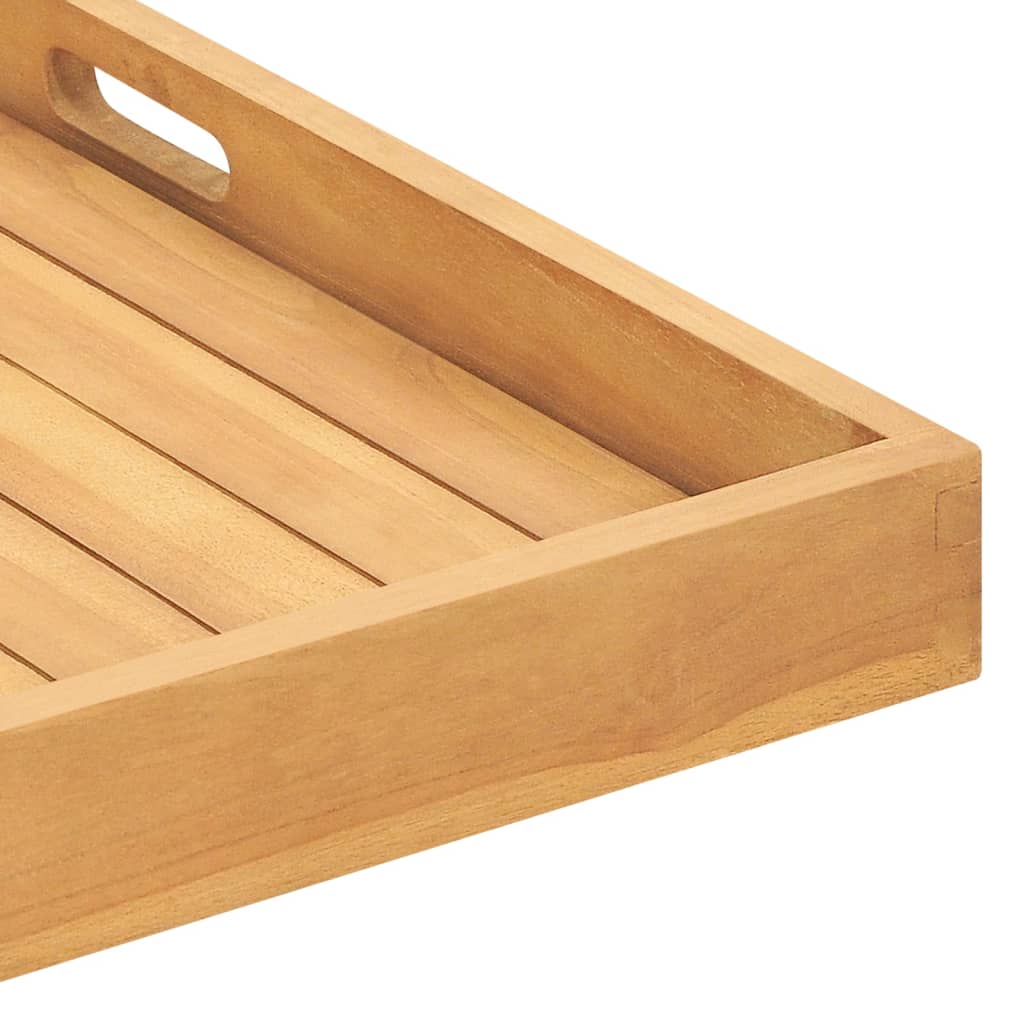 Tarjotin 80x80 cm täysi tiikki - Harrastajankoti.fi